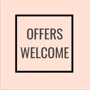 Please reach out with any questions or offers!